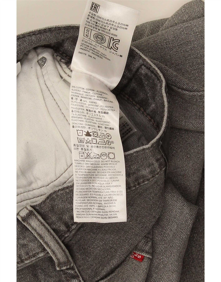 Levi's Mens 511 Slim Jeans W34 L30 Γκρι βαμβακερό