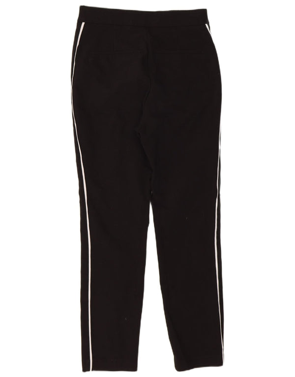 Zara Γυναικείο Slim Casual Παντελόνι XS W24 L25 Μαύρο βαμβακερό
