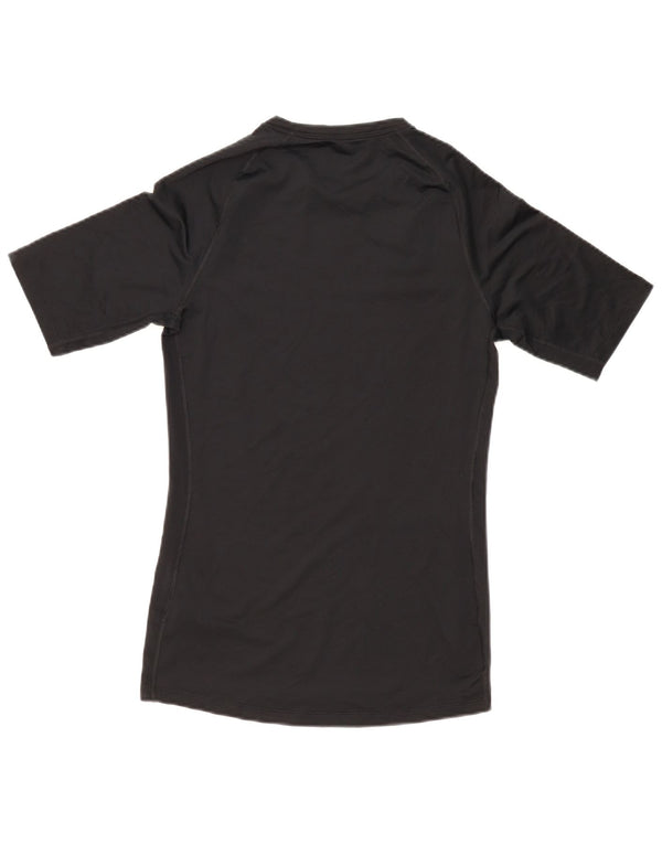 Ανδρικό T-Shirt Nike Dri Fit Top από μεσαίο μαύρο πολυεστέρα