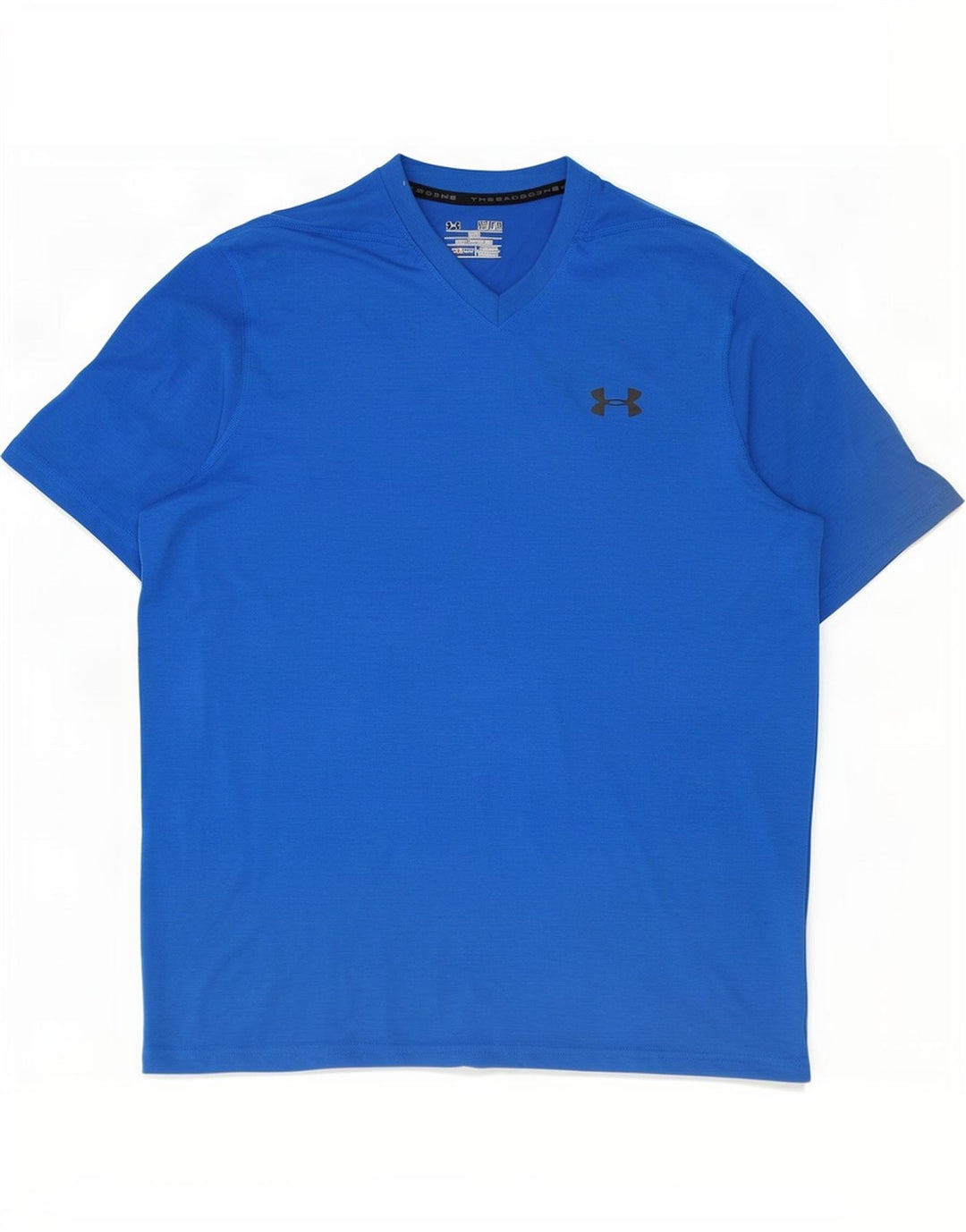 Ανδρικό μπλουζάκι Under Armour Heat Gear Top Medium Blue Polyester