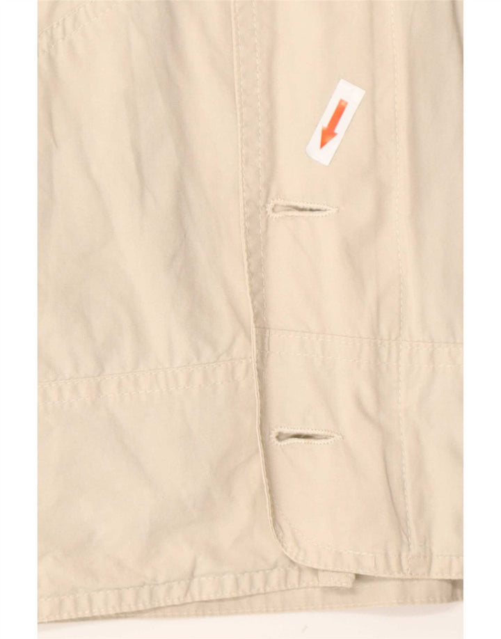 Vintage Ανδρικό Bomber Jacket UK 38 Medium Beige Βαμβακερό