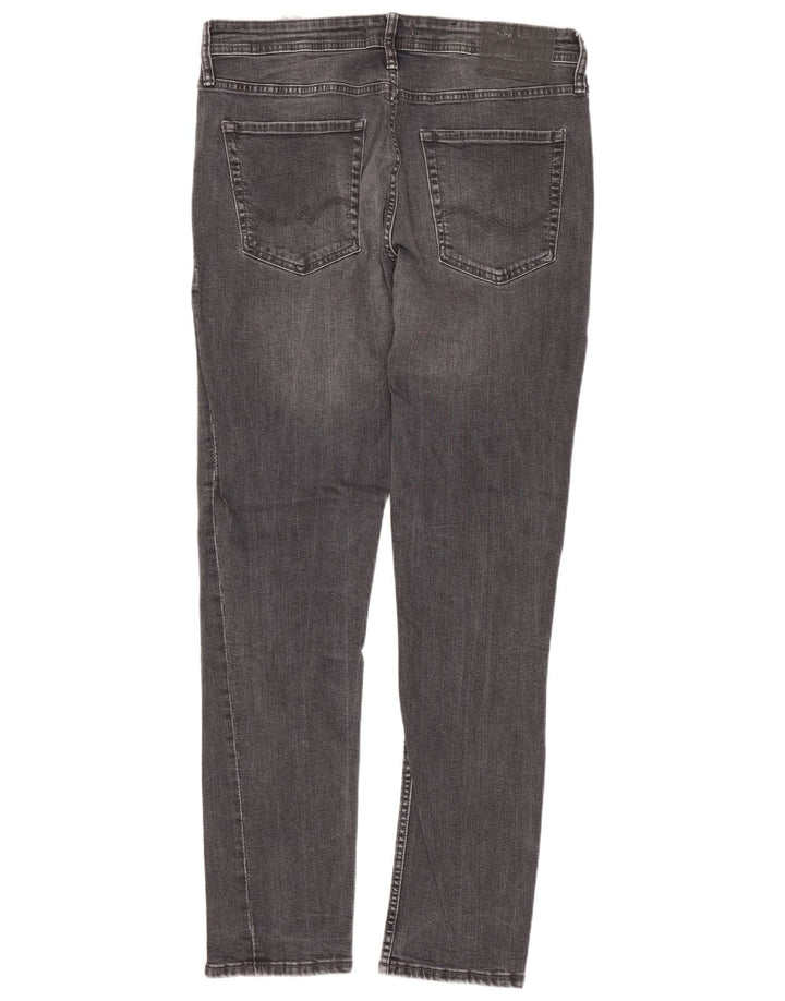 JACK & JONES Ανδρικό τζιν GLENN Slim W32 L32 Γκρι βαμβακερό