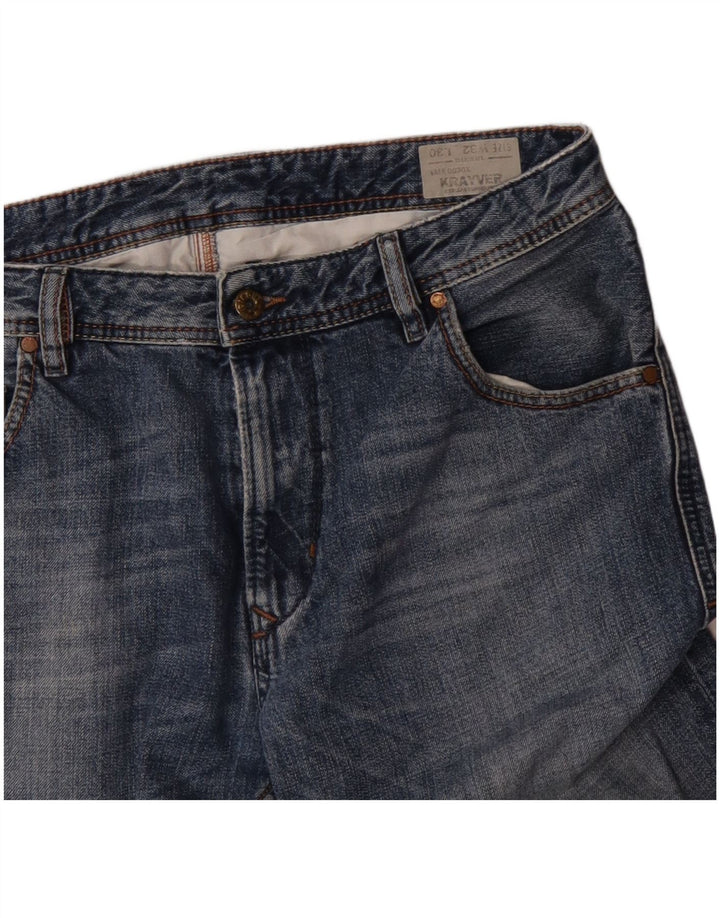 Diesel Ανδρικό Krayver Regular Slim Jeans W32 L30 Μπλε βαμβακερό