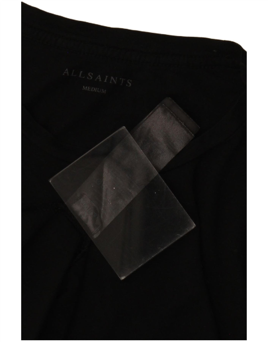 Ανδρικό T-Shirt ALL SAINTS Top Μεσαίο μαύρο βαμβακερό