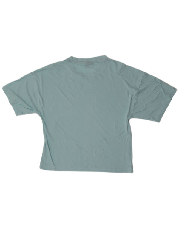 Γυναικείο T-Shirt Umbro Top UK 14 Medium Blue Cotton