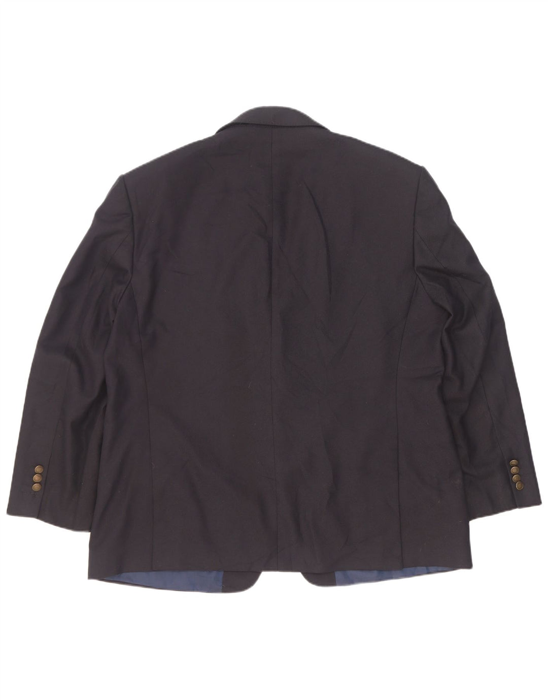 Marks & Spencer Ανδρικό μπλέιζερ με 2 κουμπιά μπουφάν UK 46 XL Navy Blue Polyester