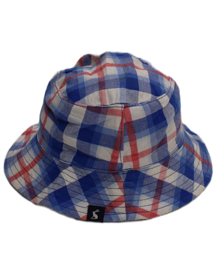 Καπέλο Joules Baby Boys Bucket 3-6 Months Blue Check Cotton