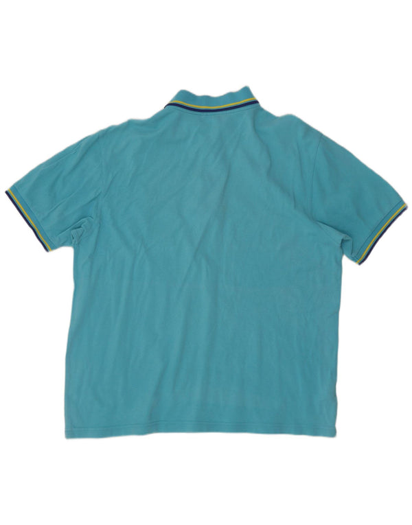 Fred Perry Ανδρικό Πόλο Μπλουζάκι XL Μπλε ριγέ βαμβακερό