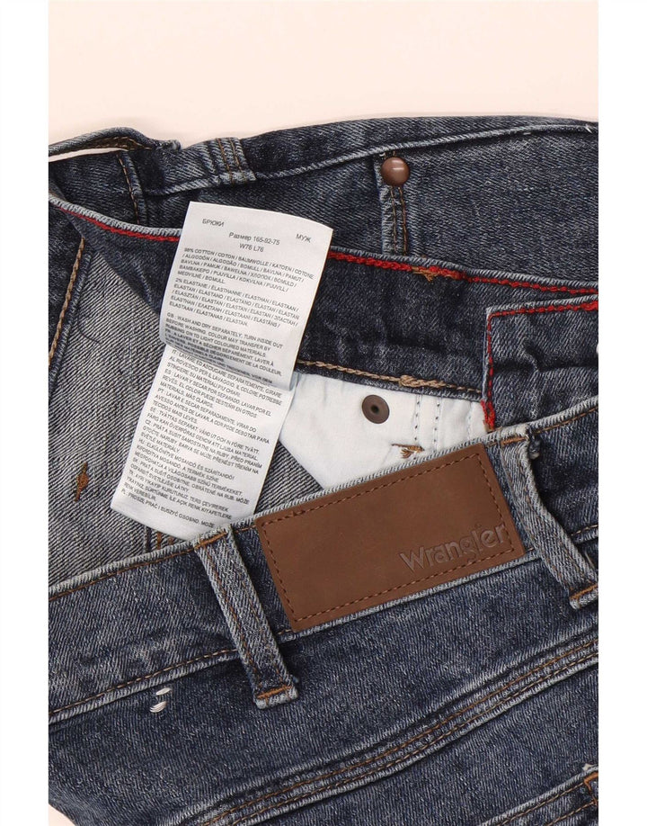 Ανδρικό Slim Jeans Wrangler W30 L30 Blue Cotton