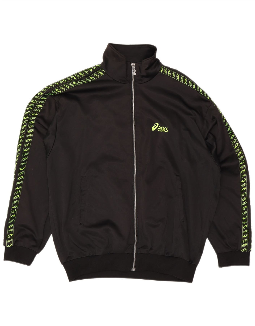 Ανδρική αθλητική φόρμα γραφικών Asics Top Jacket XL Μαύρο