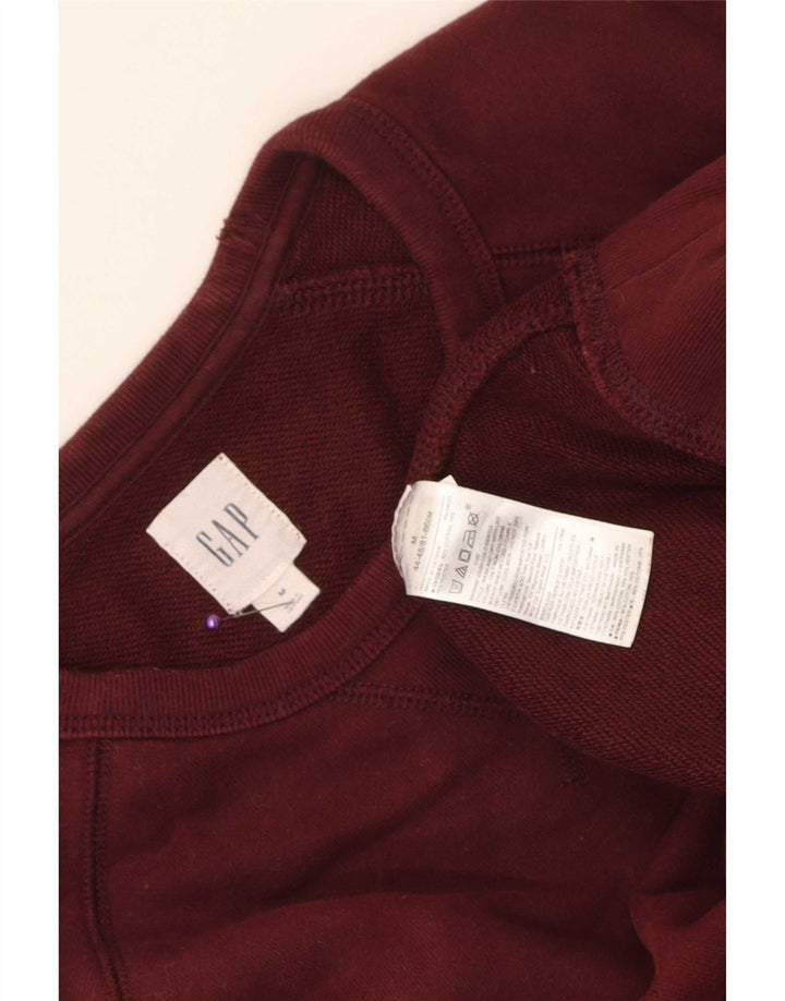 Ανδρικό φούτερ Gap Jumper Μεσαίο μπορντό βαμβακερό
