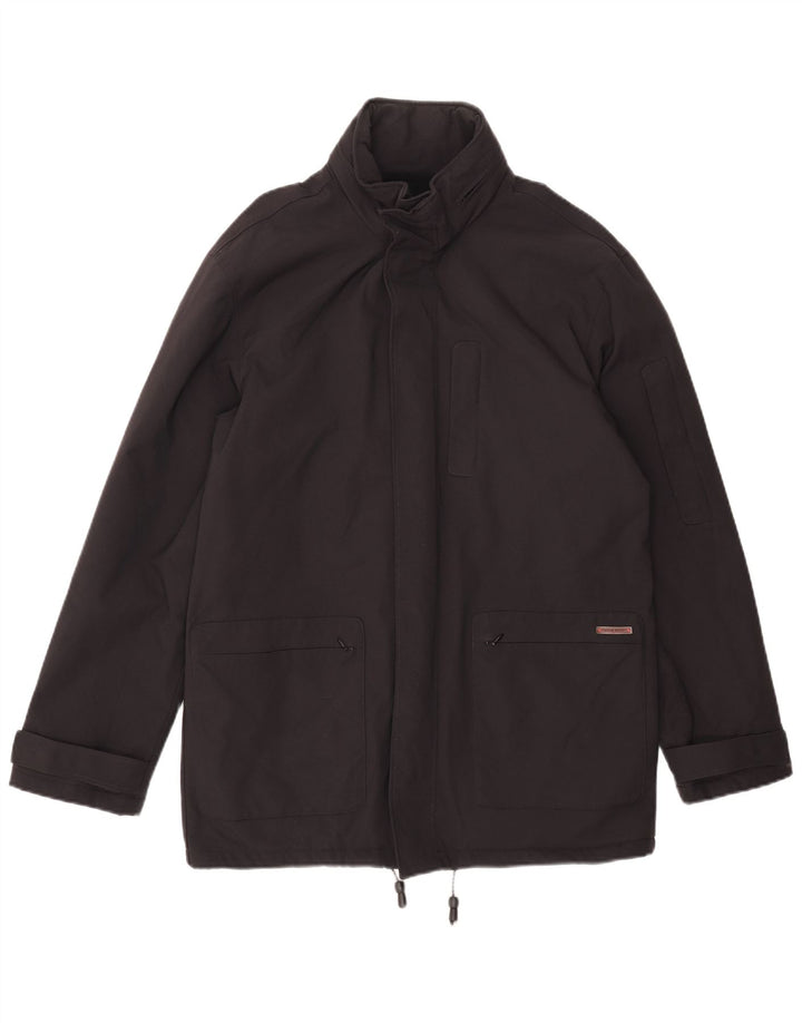 Ανδρικό τζάκετ με κουκούλα Gianfranco Ferre UK 38 Medium Black Nylon