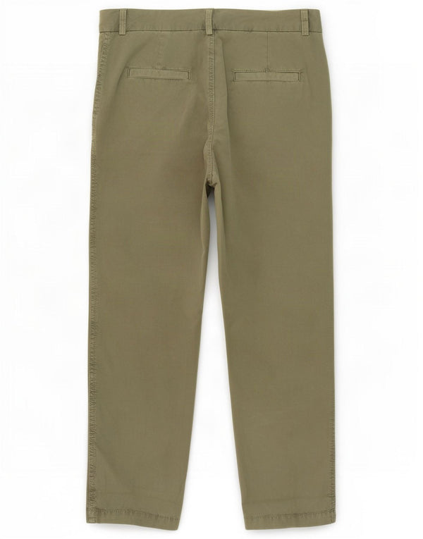 Marks & Spencer Γυναικείο ίσιο παντελόνι Chino UK 10 Small W30 L26 Khaki