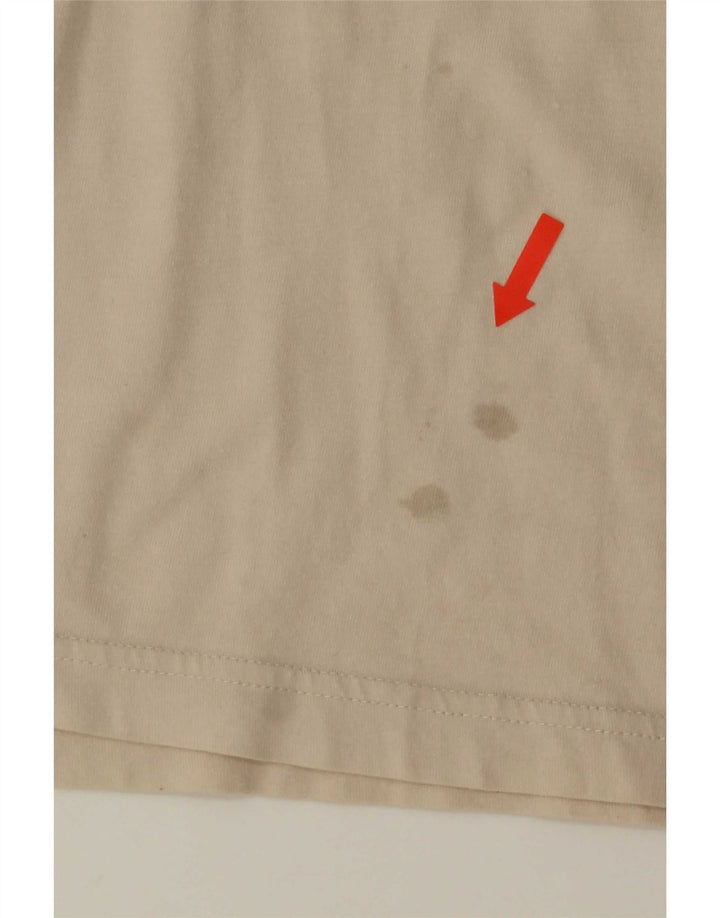Ανδρικό γραφικό T-Shirt Adidas Top Large Beige