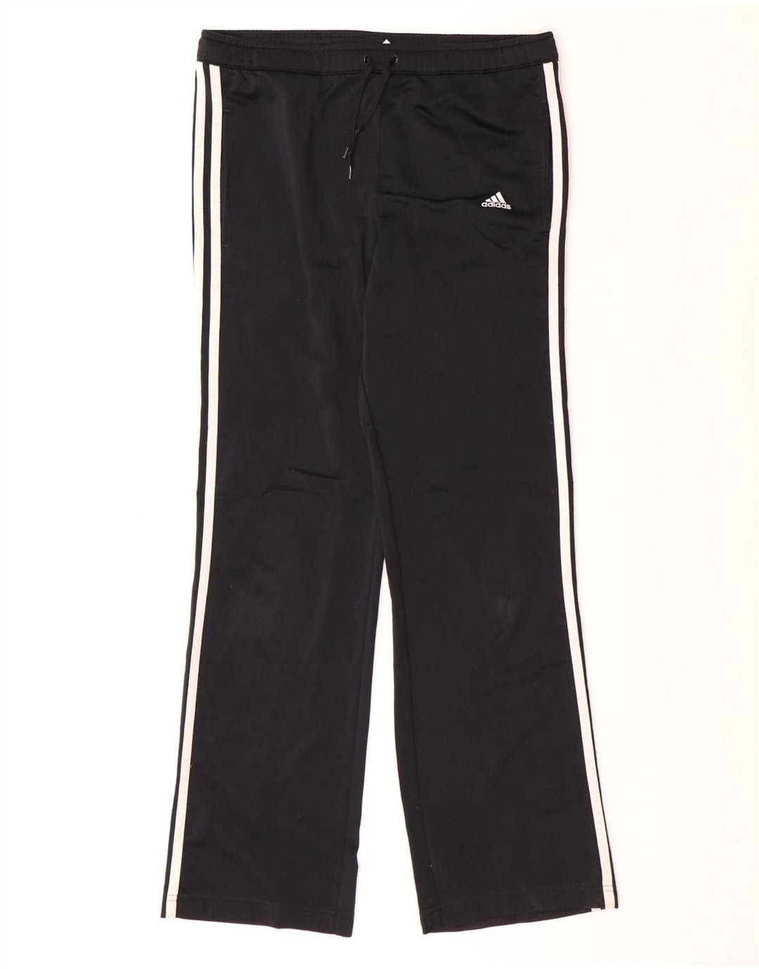 Γυναικεία αθλητική φόρμα Adidas Παντελόνι UK 10 Small Black Polyester