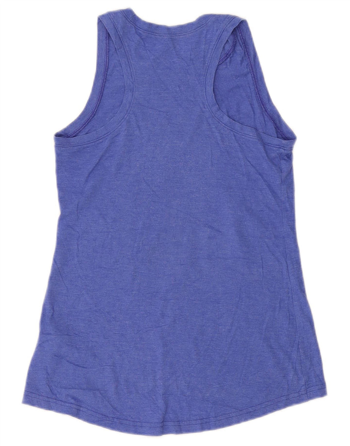Γυναικείο γιλέκο REEBOK τοπ UK 8 Small Blue Polyester