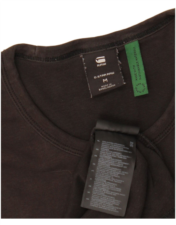 Ανδρικό T-Shirt G-Star Top Μεσαίο μαύρο βαμβακερό