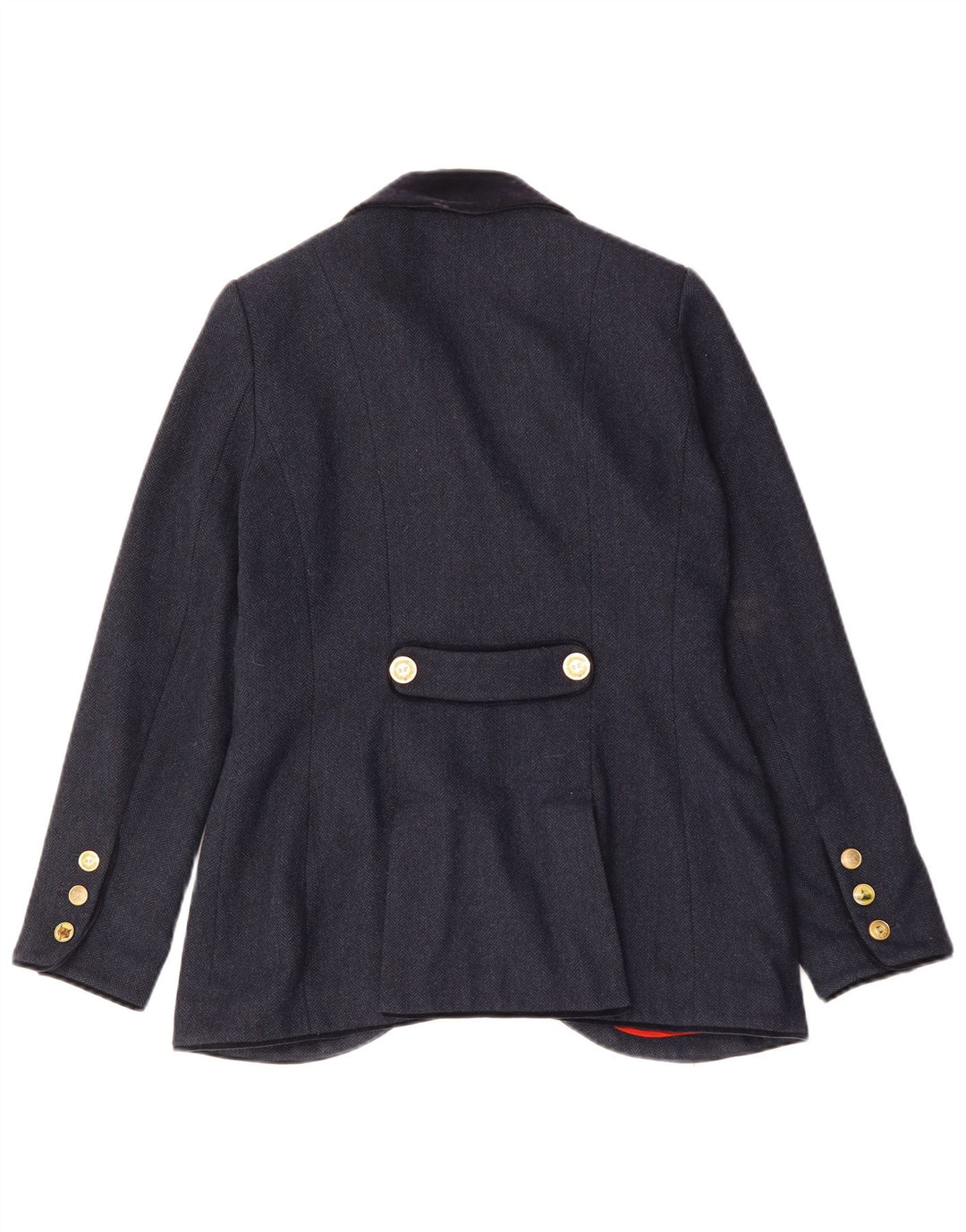 Joules Γυναικείο τζάκετ blazer UK 14 Large Navy Blue Wool