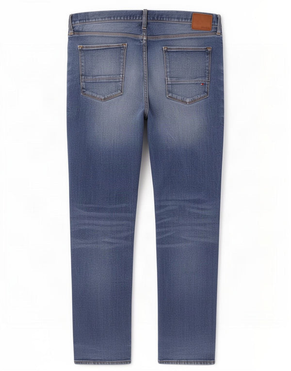 Tommy Hilfiger Ανδρικό Jeans Denton Straight W38 L30 Blue Cotton