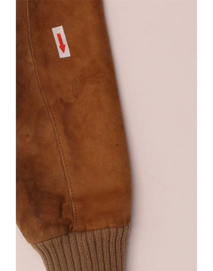 Vintage Ανδρικό Σουέντ Μπουφάν IT 48 Medium Beige