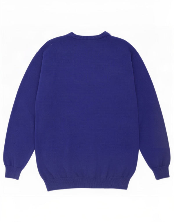 Ανδρικό πουλόβερ Marks & Spencer St. Michael Boat Neck Jumper Large Blue