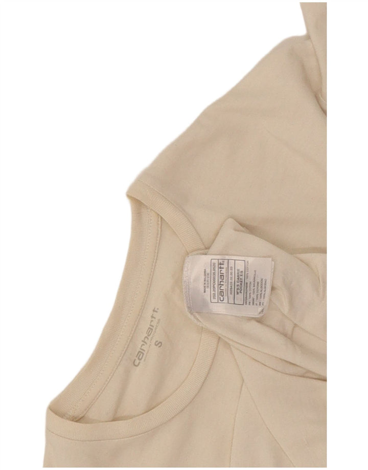 Carhartt Ανδρικό T-Shirt Top Μικρό λευκό βαμβακερό
