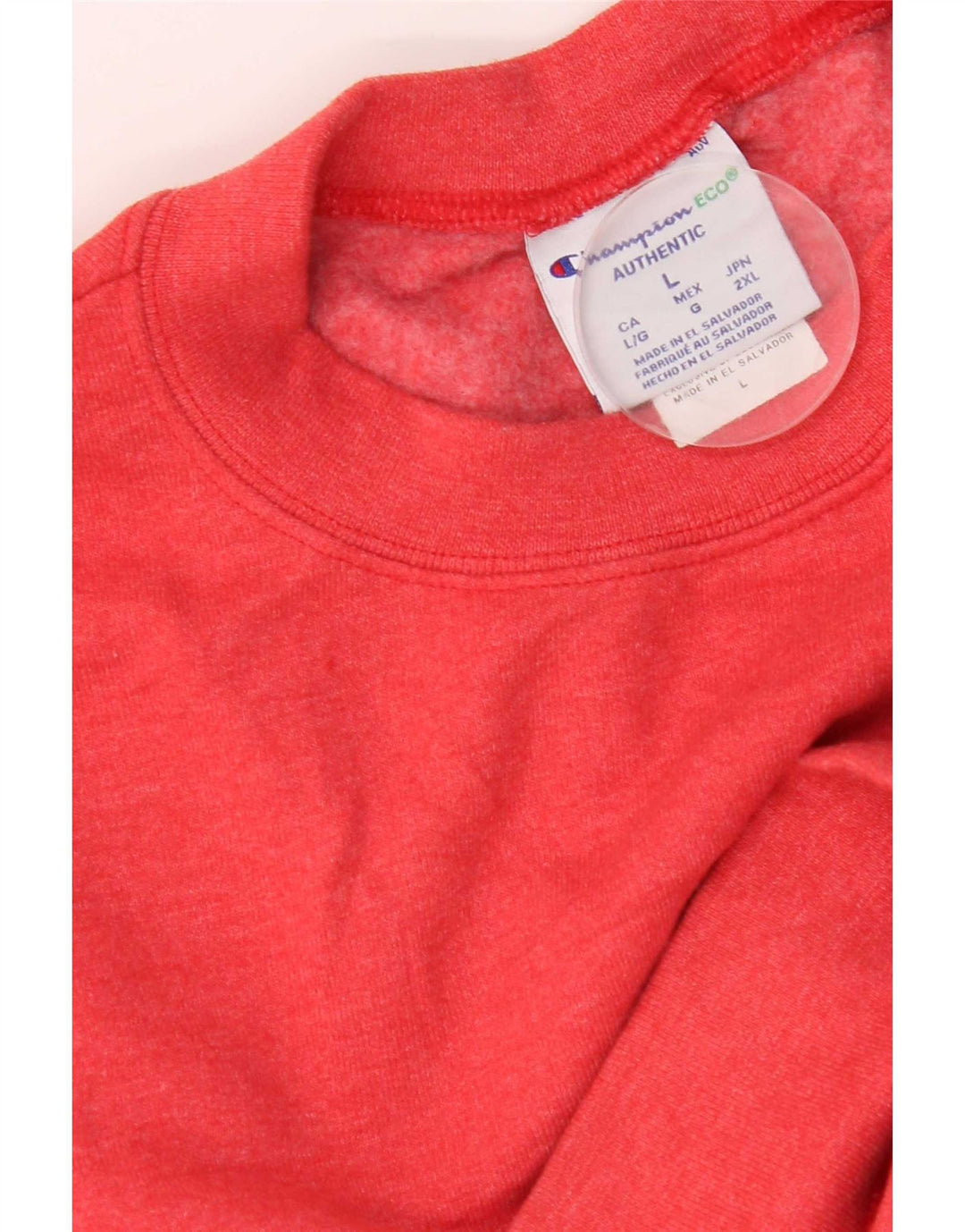 Ανδρικό Φούτερ Champion Graphic Jumper Μεγάλο κόκκινο βαμβακερό