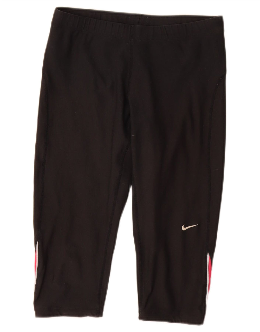 NIKE Γυναικείο Dri Fit Bermuda αθλητικό σορτς UK 12 μεσαίο μαύρο χρώμα