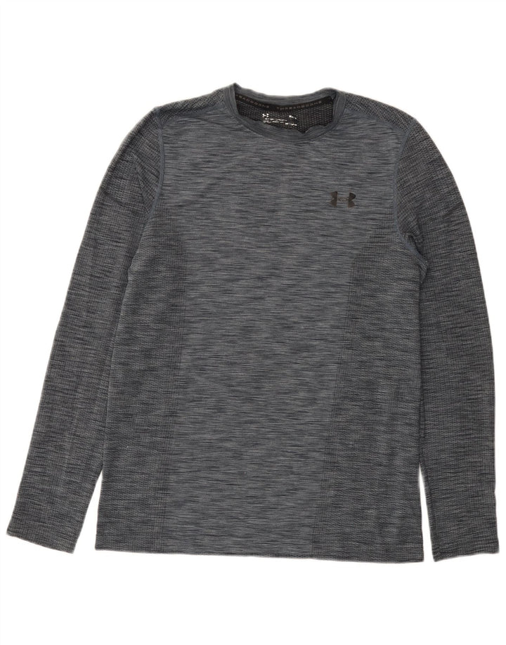 Under Armour Ανδρικό κάλυμμα θερμότητας με μακρυμάνικο μεσαίο γκρι φλύκταινα