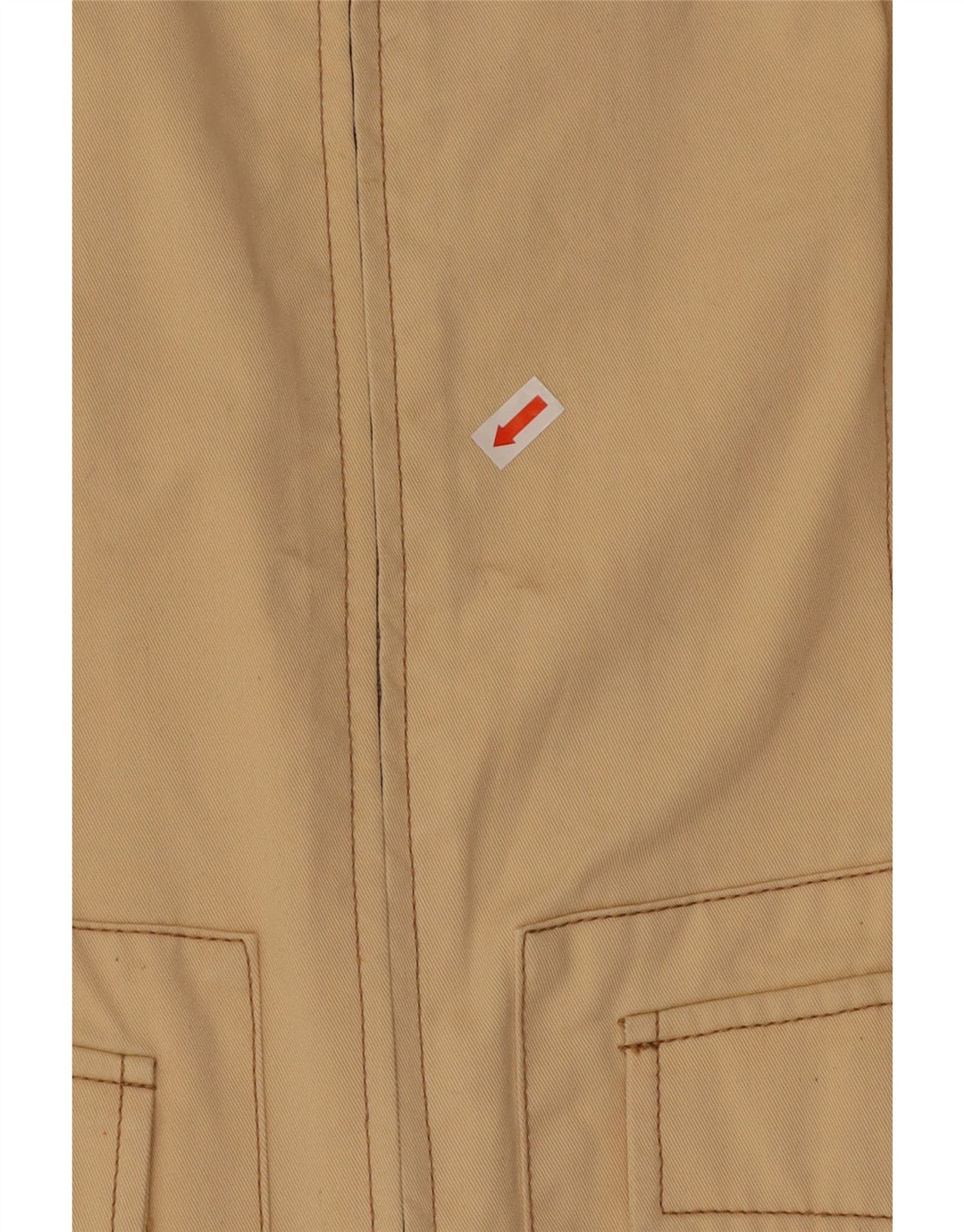 BENETTON Γυναικείο Utility Μπουφάν IT 42 Βαμβακερό μεσαίο μπεζ