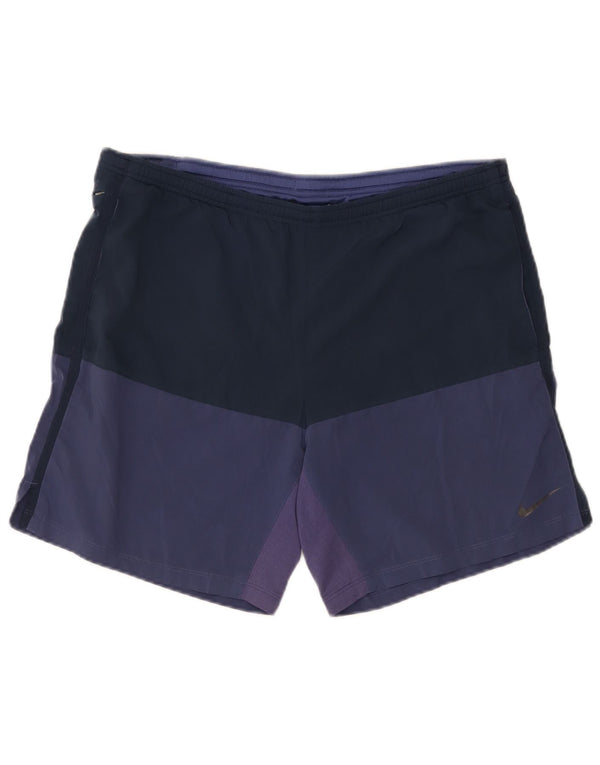 Ανδρικά σορτς Nike Dri Fit Sport σορτς μεσαίου μπλε ναυτικού χρώματος πολυεστέρας