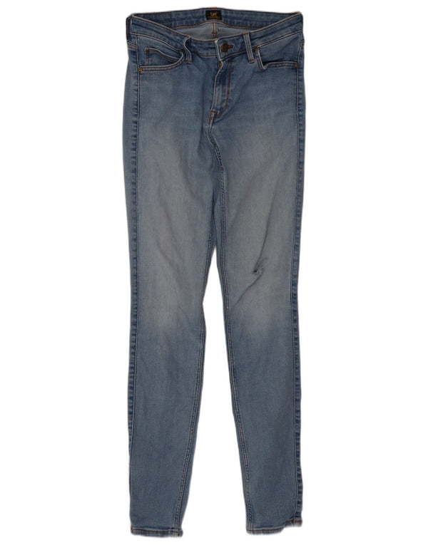 Lee Womens Jodee Ultra Skinny Jeans W28 L33 Μπλε βαμβακερό