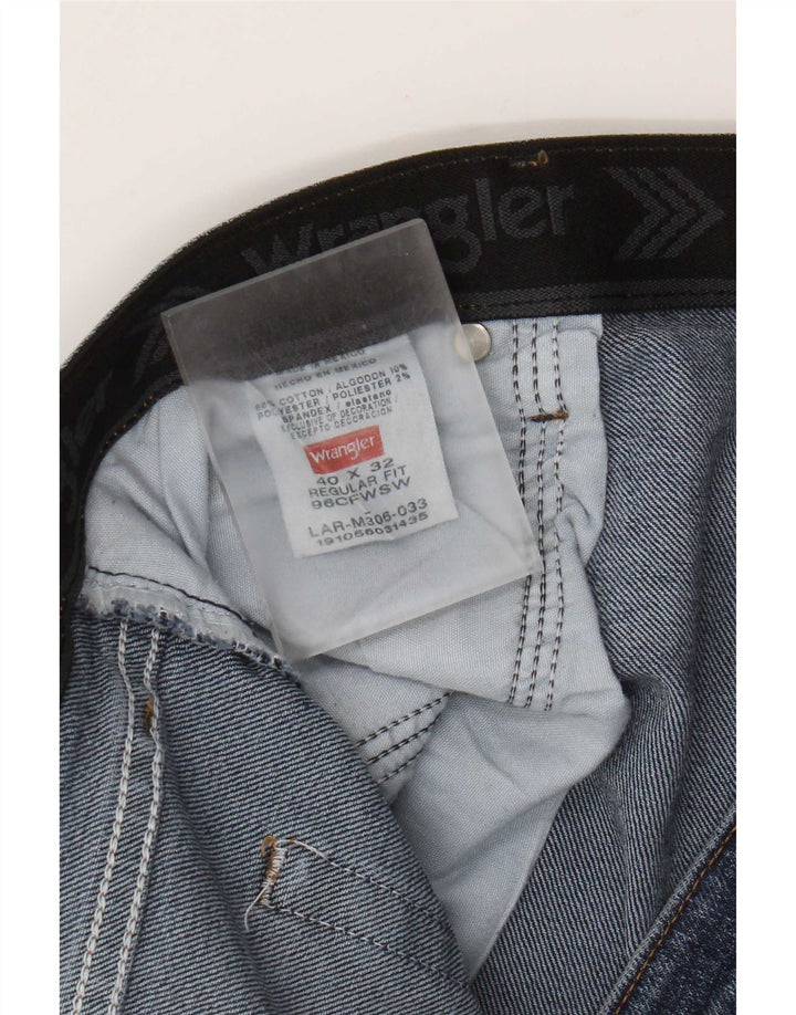 Wrangler Ανδρικό τζιν Capri με κανονική εφαρμογή W40 L23 Navy Blue Cotton