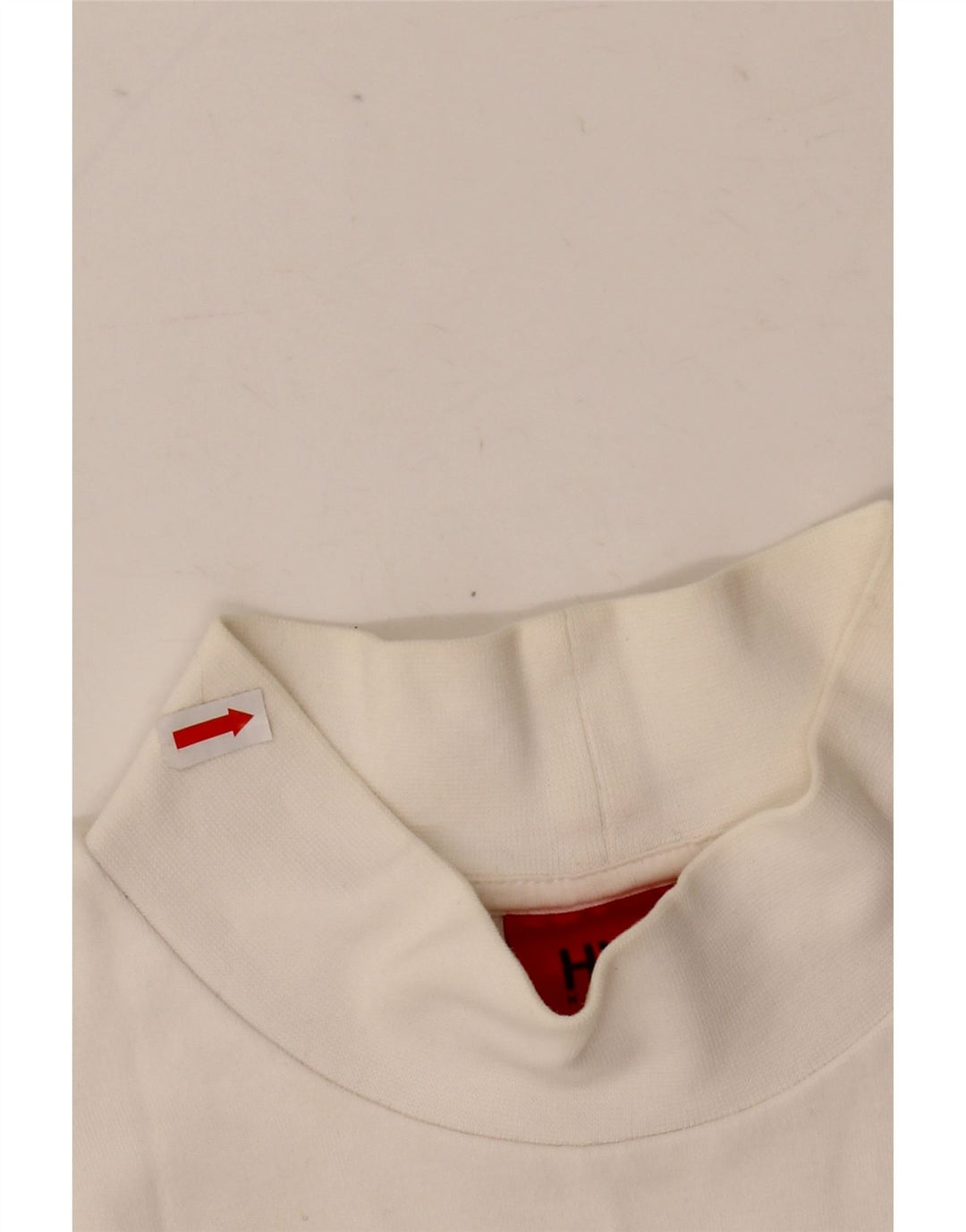 Ανδρικό T-Shirt Hugo Boss Τοπ μεσαίο λευκό βαμβακερό
