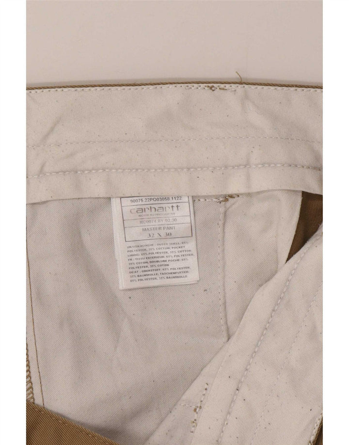 Ανδρικό παντελόνι Chino Carhartt W32 L30 Beige Polyester