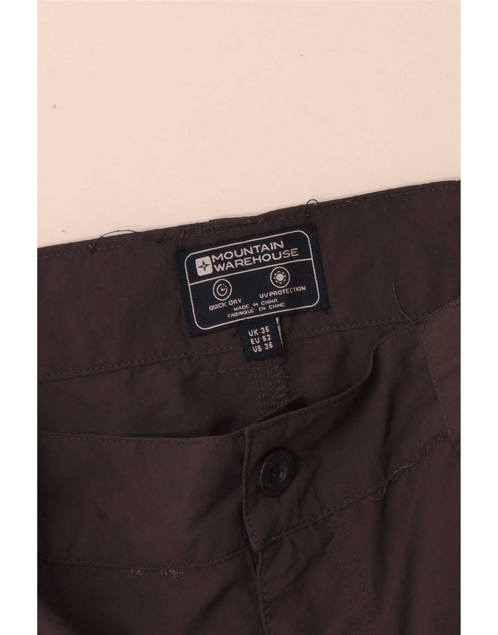 Ανδρικό σορτς φορτίου Mountain Warehouse W36 Large Grey Polyamide