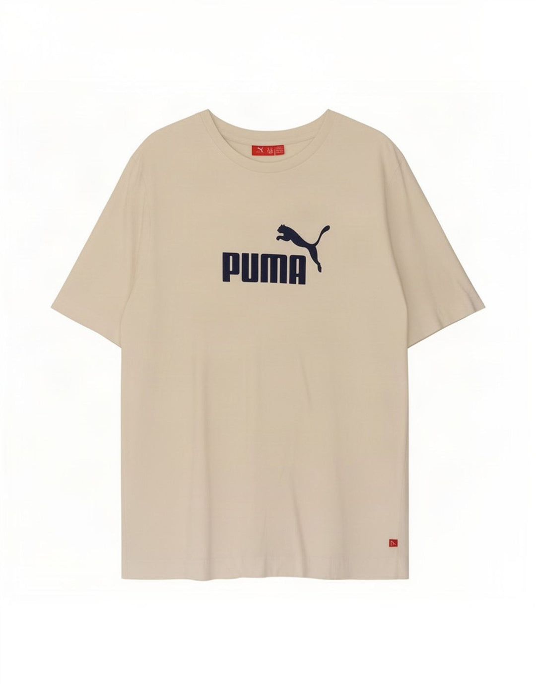 Ανδρικό γραφικό μπλουζάκι Puma Top Medium White