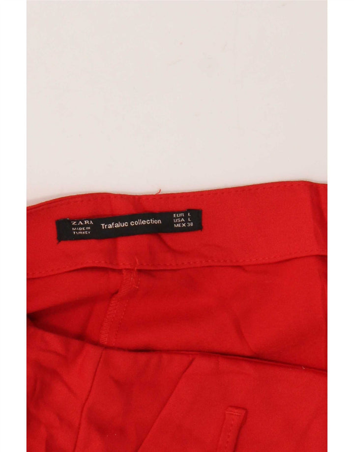 Zara Γυναικείο Skort UK 14 Large Red