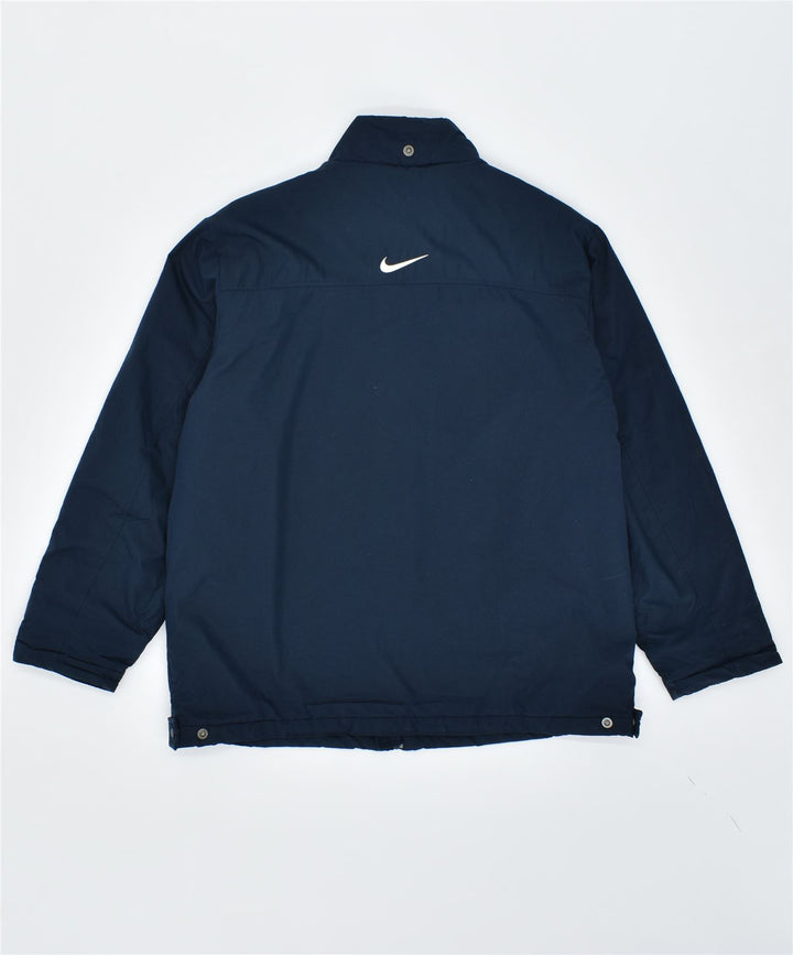 Ανδρικό μπουφάν NIKE Windbreaker UK 42/44 Large Navy Blue Polyester