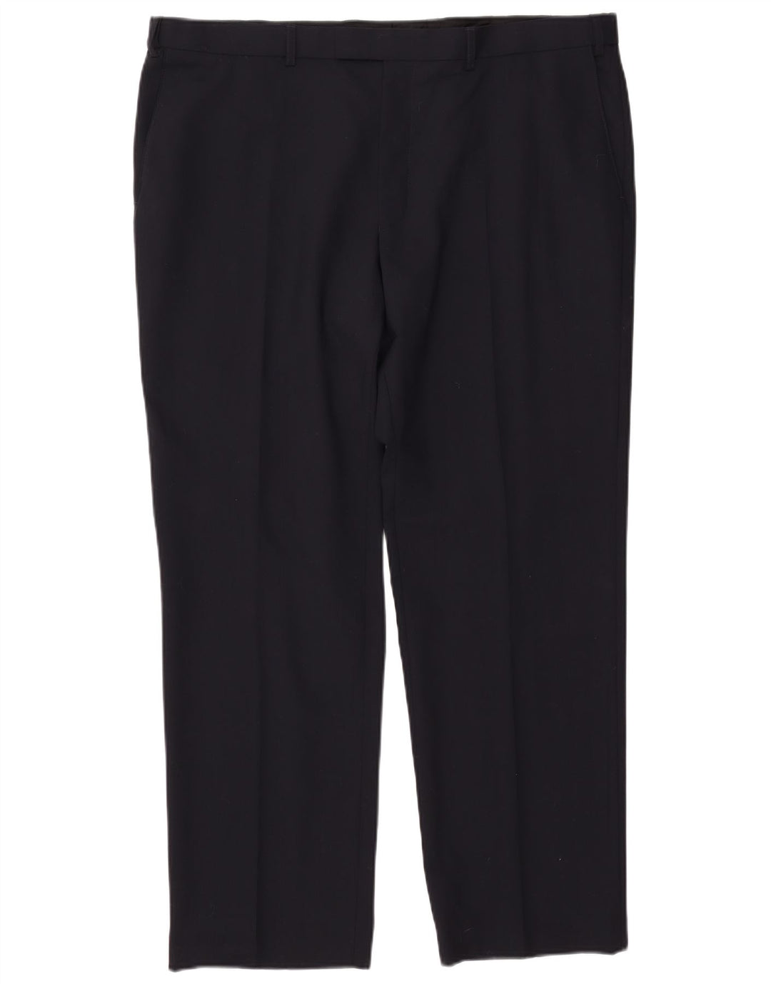 MARKS & SPENCER Ανδρικό ίσιο παντελόνι Performance W42 L31 Navy Blue