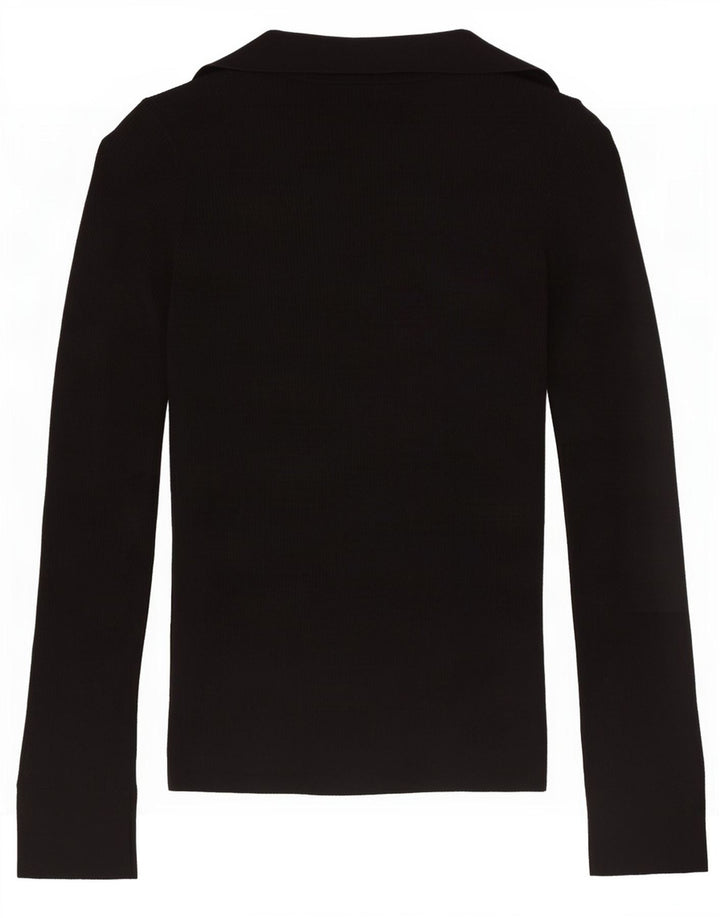 Γυναικεία ζακέτα Massimo Dutti UK 10 Small Black Wool