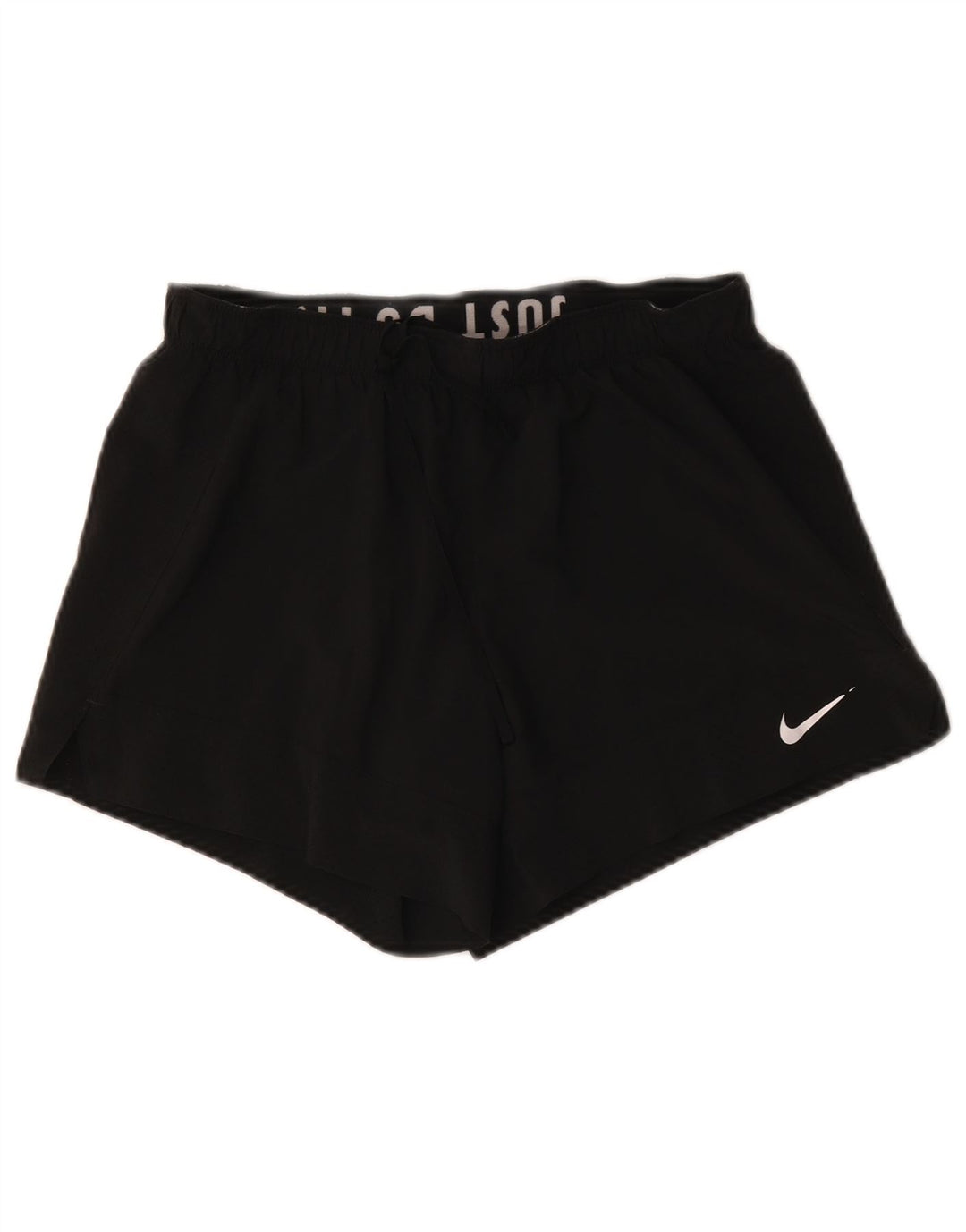 Γυναικείο αθλητικό σορτς Nike Dri Fit UK 14 μεσαίο μαύρο πολυεστέρα