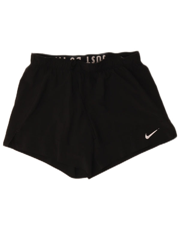 Γυναικείο αθλητικό σορτς Nike Dri Fit UK 14 μεσαίο μαύρο πολυεστέρα