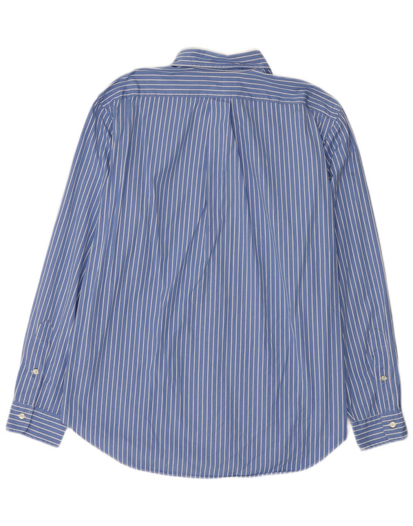 Ανδρικό πουκάμισο Ralph Lauren Classic Fit Μεγάλο μπλε ριγέ βαμβακερό