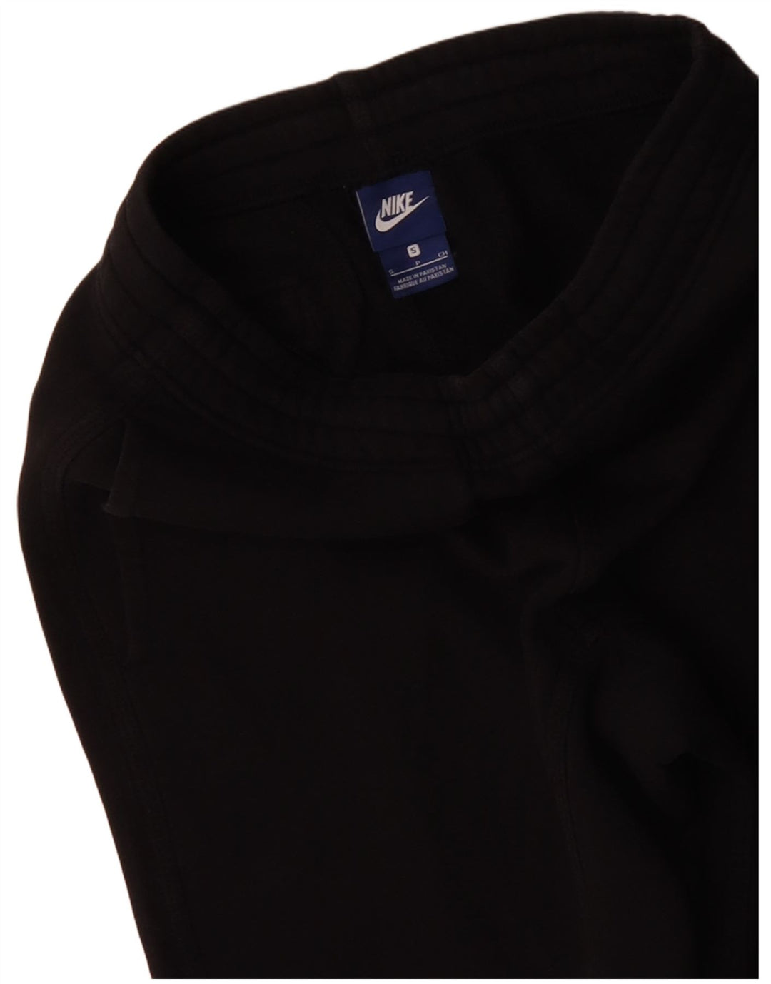 Ανδρική φόρμα NIKE Παντελόνι Joggers Μικρό μαύρο βαμβακερό