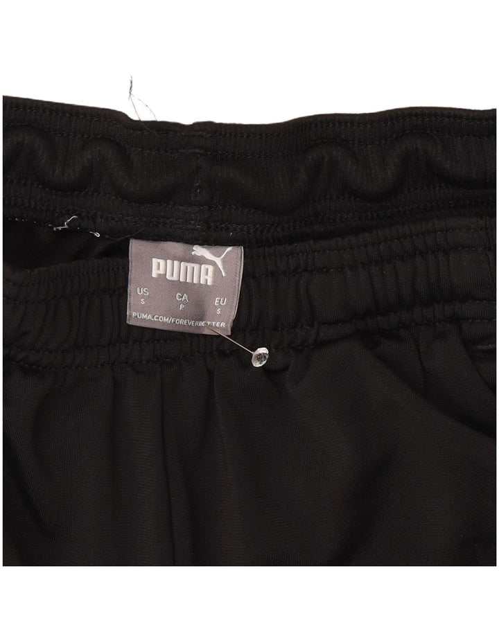 Puma Ανδρική φόρμα κανονική Παντελόνι Joggers Μικρό Μαύρο Πολυεστέρα