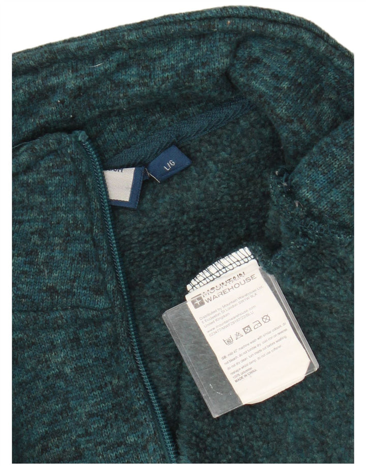 Ανδρικό φούτερ Mountain Warehouse Jumper Μεγάλο Πράσινο Flecked Polyester