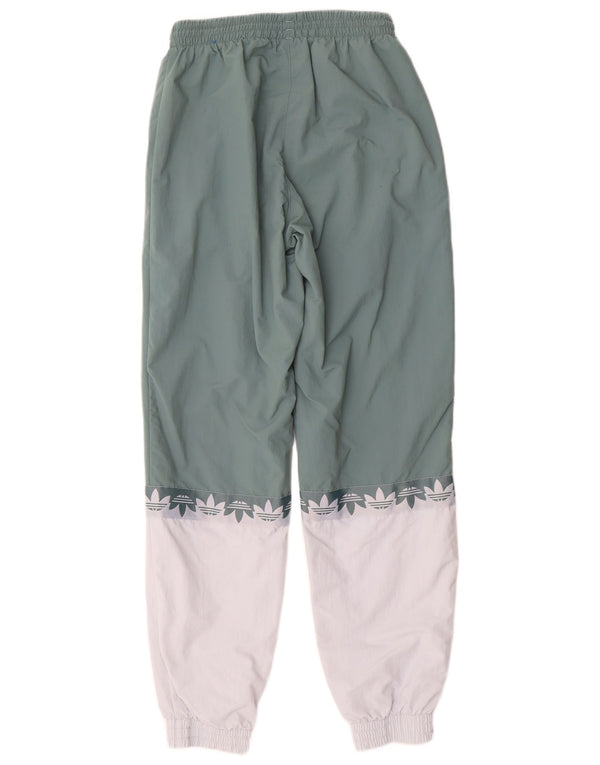 Ανδρική φόρμα γραφικής Adidas Παντελόνι Joggers Small Green Colourblock