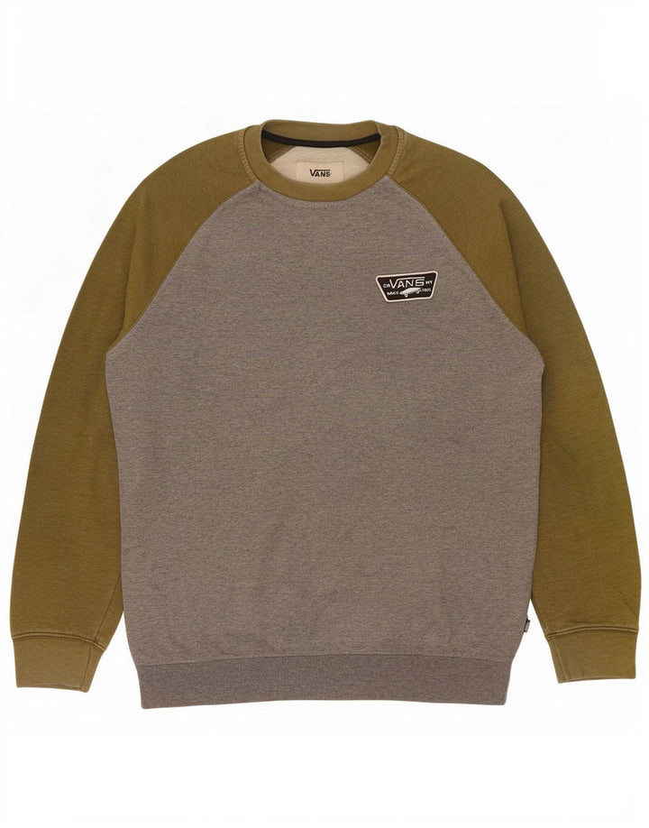 Ανδρικό φούτερ Vans Jumper με μεγάλο γκρι χρώμα