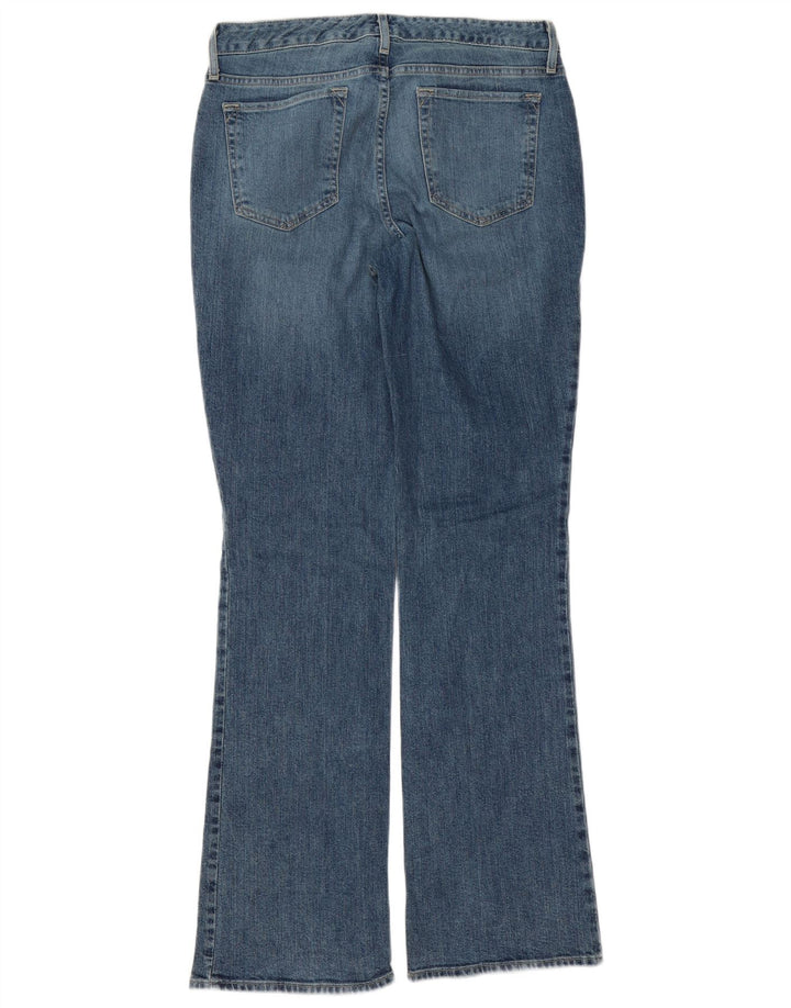 EDDIE BAUER Γυναικείο τζιν με ελαφρώς καμπύλες μπότες US 8 Medium W32 L34 Blue